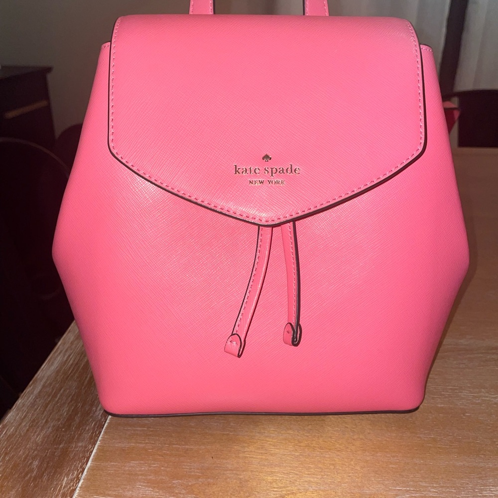 Kate Spade Pink Backpack Lizzie Purse
